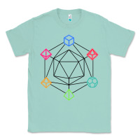 Seafoam minimal dnd Classic Tee - linhVisuals
