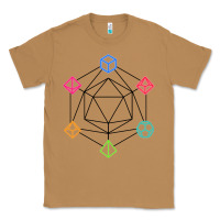 Toasted Coconut minimal dnd Classic Tee - linhVisuals