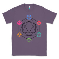 Lavender minimal dnd Classic Tee - linhVisuals