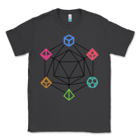 Smoke minimal dnd Classic Tee - linhVisuals