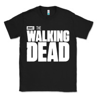 Black the walking dead blood Classic Tee - linhVisuals
