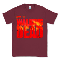 Burgundy the walking dead blood Classic Tee - linhVisuals