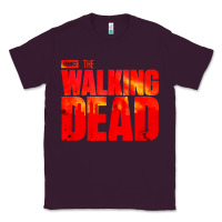Plum the walking dead blood Classic Tee - linhVisuals