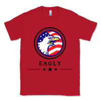 Red peacemaker eagly Classic Tee - linhVisuals