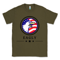 Army Green peacemaker eagly Classic Tee - linhVisuals