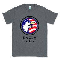 Charcoal Heather peacemaker eagly Classic Tee - linhVisuals