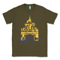 Army Green universite paris la sorbonne Classic Tee - linhVisuals