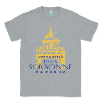 Heather Grey universite paris la sorbonne Classic Tee - linhVisuals