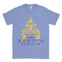 Colony Blue universite paris la sorbonne Classic Tee - linhVisuals