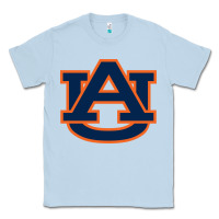 Dusty Blue Auburn tiger Classic Tee - linhVisuals