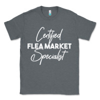 Charcoal Heather certified flea market specialist t shirt Classic Tee - linhVisuals