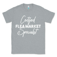 Heather Grey certified flea market specialist t shirt Classic Tee - linhVisuals
