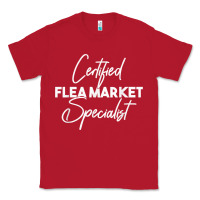 Red certified flea market specialist t shirt Classic Tee - linhVisuals