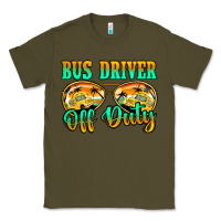 Army Green Bus Driver Off Duty Classic Tee - Jasminsmagicworld