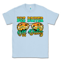 Dusty Blue Bus Driver Off Duty Classic Tee - Jasminsmagicworld
