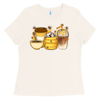Bone Bee Honey Coffee Cups Ladies Tee - Artiststas