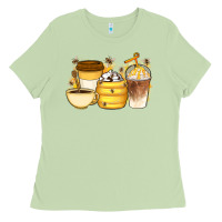 Matcha Bee Honey Coffee Cups Ladies Tee - Artiststas