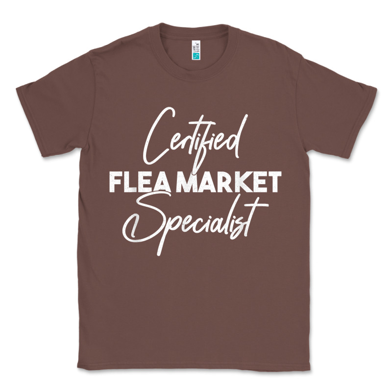 Certified Flea Market Specialist T Shirt Classic Tee by linhVisuals | Teevron