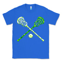 True Royal funny lacrosse st patricks day boys men shamrock ball t shirt Classic Tee - linhVisuals