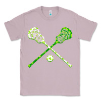 Lilac funny lacrosse st patricks day boys men shamrock ball t shirt Classic Tee - linhVisuals