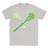 Moon Dust funny lacrosse st patricks day boys men shamrock ball t shirt Classic Tee - linhVisuals