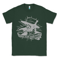 Sports Green wash your damn hands Classic Tee - linhVisuals