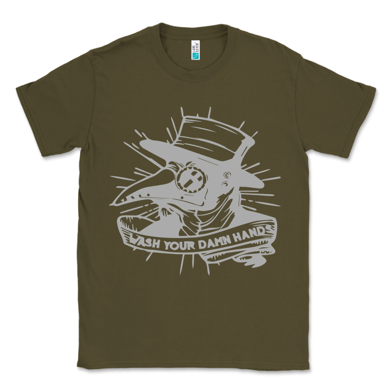 Wash Your Damn Hands Classic Tee by linhVisuals | Teevron