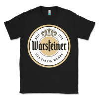 Black warsteiner Classic Tee - linhVisuals