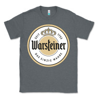 Charcoal Heather warsteiner Classic Tee - linhVisuals