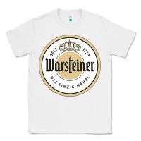 White warsteiner Classic Tee - linhVisuals
