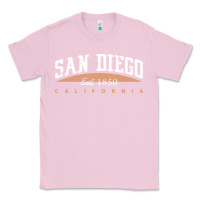 Bubblegum Pink san diego california Classic Tee - linhVisuals