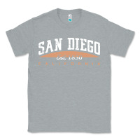 Heather Grey san diego california Classic Tee - linhVisuals