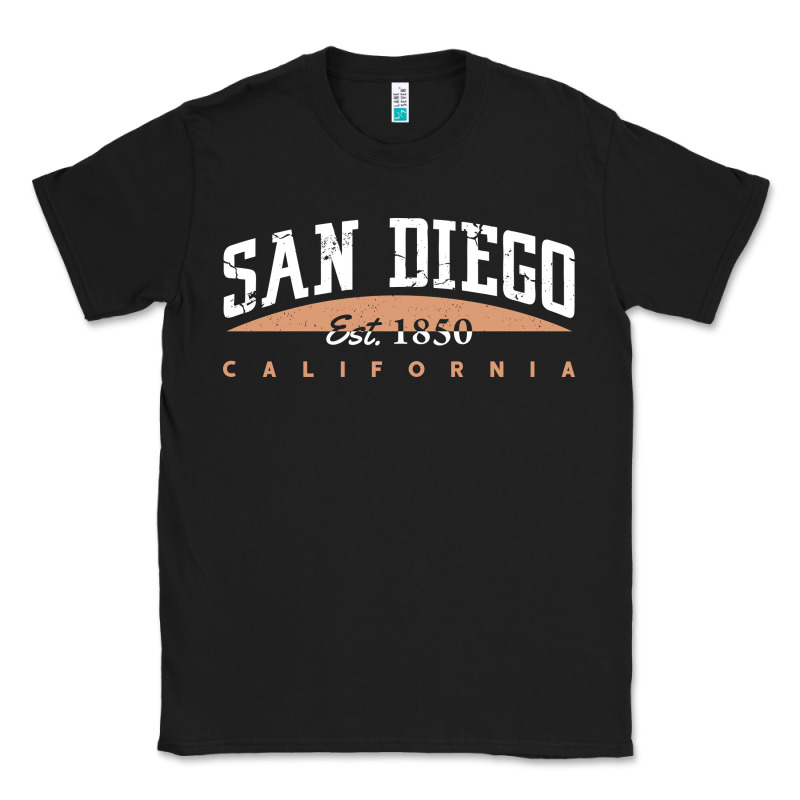 San Diego California Classic Tee by linhVisuals | Teevron