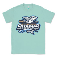 Seafoam wilmington sharks Classic Tee - linhVisuals