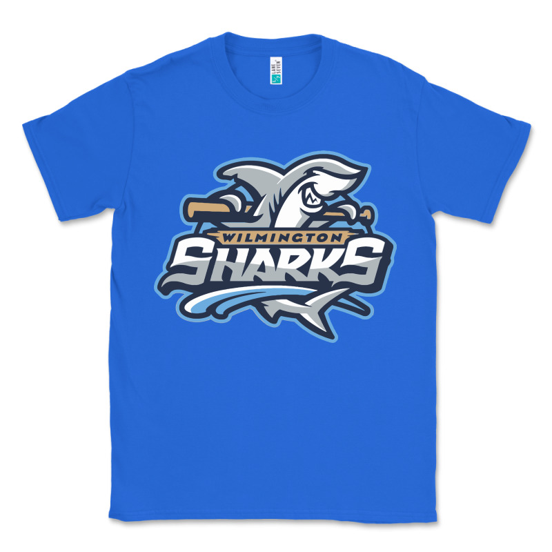Wilmington Sharks Classic Tee by linhVisuals | Teevron