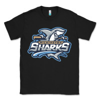 Black wilmington sharks Classic Tee - linhVisuals