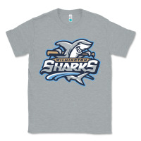 Heather Grey wilmington sharks Classic Tee - linhVisuals