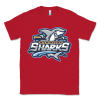 Red wilmington sharks Classic Tee - linhVisuals