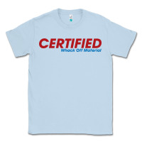 Dusty Blue whack  off Classic Tee - linhVisuals