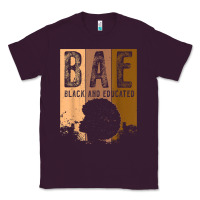 Plum black history month bae black and educated melanin women t shirt Classic Tee - linhVisuals