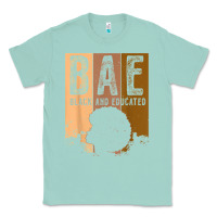 Seafoam black history month bae black and educated melanin women t shirt Classic Tee - linhVisuals