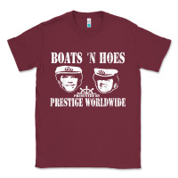Burgundy boats n hoes funny meme t shirt Classic Tee - linhVisuals