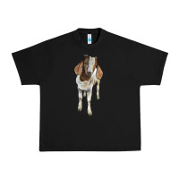 Black boer goat Urban Heavy Tee - LillyAllenDesigns