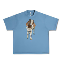 Pebble Blue boer goat Urban Heavy Tee - LillyAllenDesigns