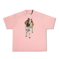 Salmon boer goat Urban Heavy Tee - LillyAllenDesigns