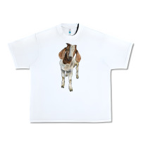 White boer goat Urban Heavy Tee - LillyAllenDesigns