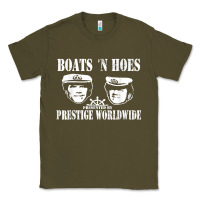 Army Green boats n hoes funny meme t shirt Classic Tee - linhVisuals