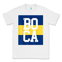 White boca juniors la boca t shirt Classic Tee - linhVisuals