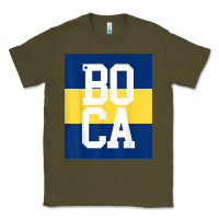 Army Green boca juniors la boca t shirt Classic Tee - linhVisuals