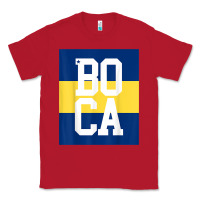 Red boca juniors la boca t shirt Classic Tee - linhVisuals